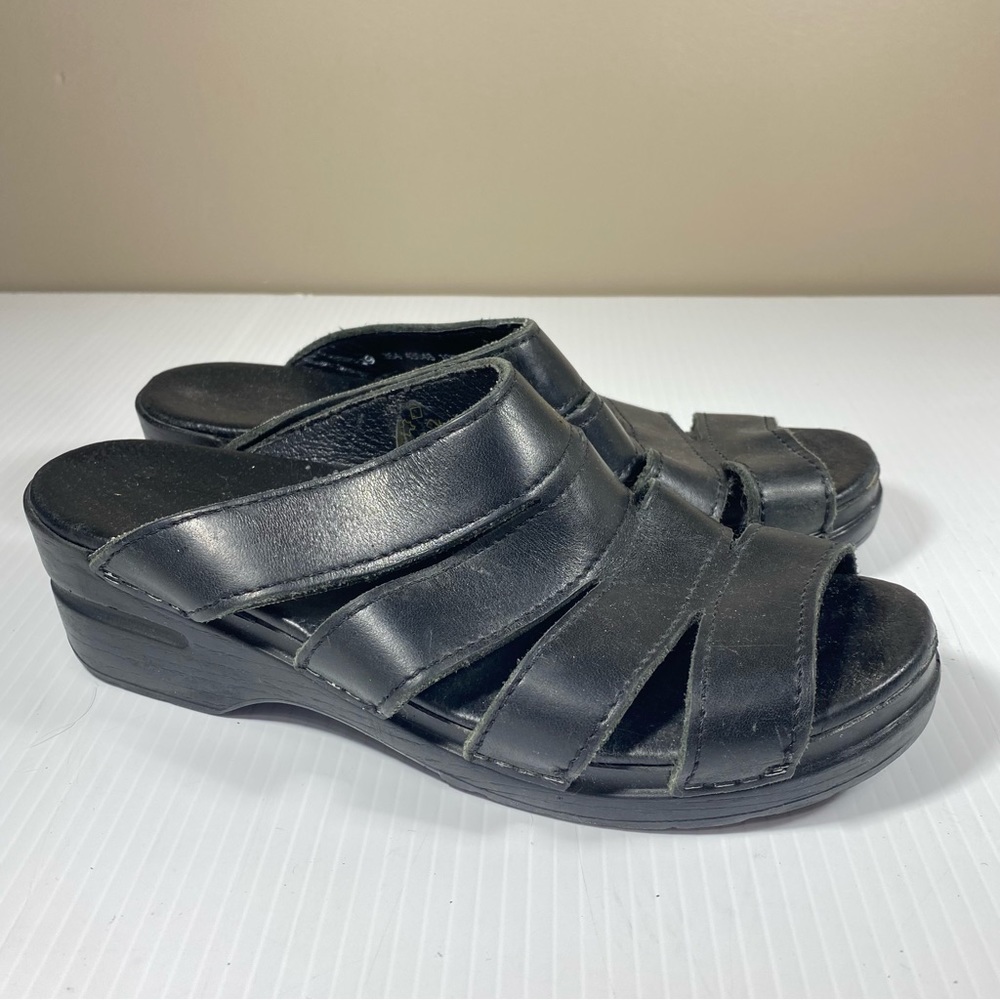 Dansko Leather Wedges